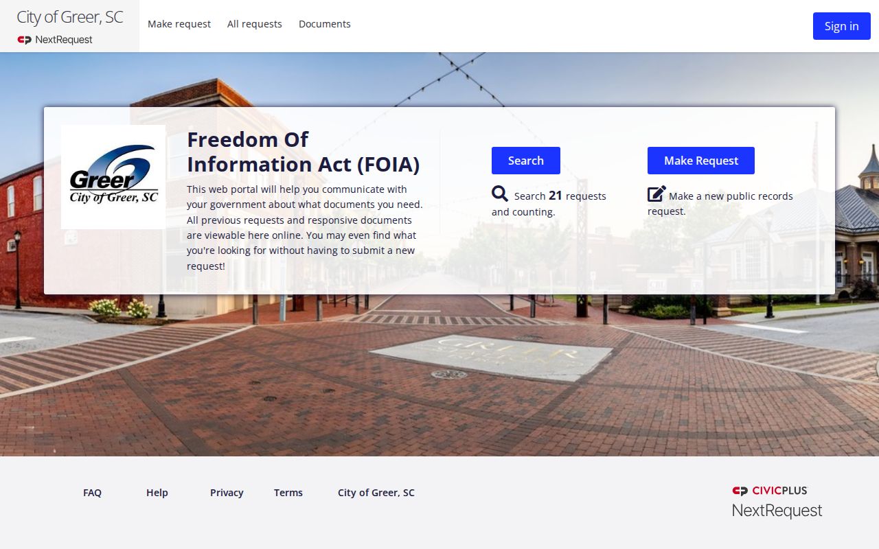Greer residents directory City Public Records Center
